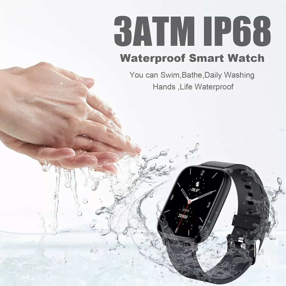 Reloj Inteligente De Mujer Hombre Para Iphone Apple Samsung Android Y Bluetooth